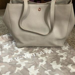 Dagne Dover Leather Allyn Tote- Large